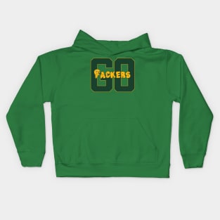 Go Packers Kids Hoodie